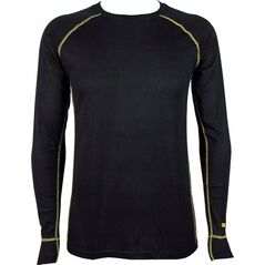 Men's thermal shirt CAT, insulated, black, size XL