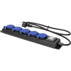 Orno ORNO PRZEDŁUŻACZ WARSZTAT 5x GNIAZD IP44 GUMA 3x1,5mm2 OR-AE-13159-5M