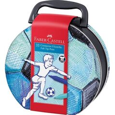 Flamastry Connector 33 kolory walizka football