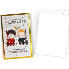 Karnet urodziny Harry Potter