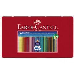 Faber-Castell Kredki Grip 2001 36 Kolorów Opakowanie Metal Faber-Castell (112435 FC)