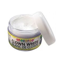 Kwadratura Koła Farba Do Twarzy I Ciała Snazaroo Słoik 50ml Clown White