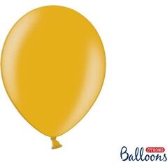 Party Deco Balony Strong, metallic złoty, 30 cm, 10 szt. uniwersalny
