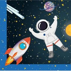 PROCOS Serwetki papierowe Rocket Space one size
