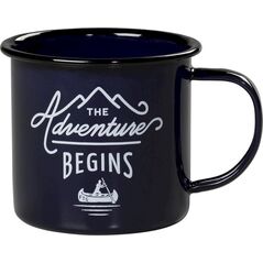Gentlemens Hardware Kubek kempingowy "Adventure Begins" - 325 ml  | GENTLEMENS HARDWARE