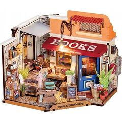 Robotime ROBOTIME Składany Drewniany Model Puzzle 3D - Księgarnia na Rogu
