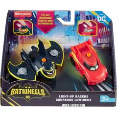 FISHER PRICE DC BATWHEELS POJAZDY ZE ŚWIATŁAMI AUTKA HML24