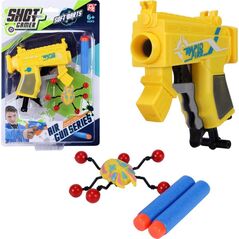 PISTOLET NA MIĘKKIE STRZAŁKI TRAF PAJĄKA 1SZT