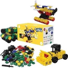 NANO CLICS Pojazdy TRANSPORT Zestaw 250el