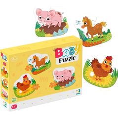 Puzzle 3w1 Dzień na farmie