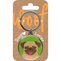 Brelok dla psiarzy - mops