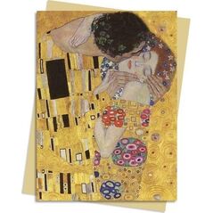 Karnet B6 Pocałunek Gustav Klimt