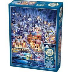 Puzzle 500 Miasteczko narciarskie G3