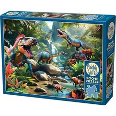 Puzzle 500 Prehistoryczne bestie G3