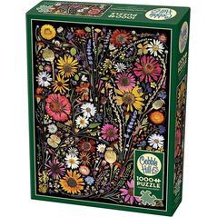 Puzzle 1000 Prasowane kwiaty: Szczęście G3