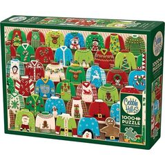 Puzzle 1000 Świąteczne swetry G3