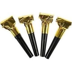 Gwizdki glam party 4szt