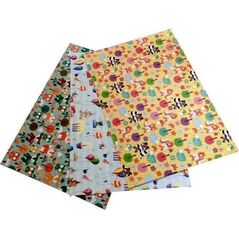 Karton 300g/m2 motywy liski 24x34cm 3ark