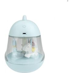 Pozytywka lampka nocna LED RGB niebieska