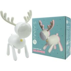 Lampka nocna LED jelonek biały