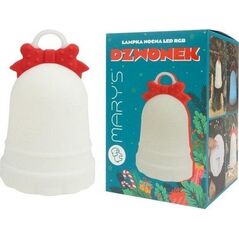 Lampka nocna LED RGB Mikołaj