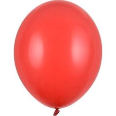 Balony Strong Pastel Poppy Red 30cm 50szt