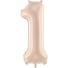 Balon foliowy 1 72cm c. beż