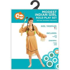 Strój dla dorosłych Skromna Indianka rozm. S