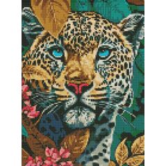 Diamentowa mozaika - Niebezpieczna bestia 30x40cm