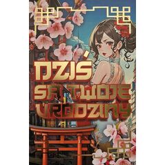 Karnet Urodziny Manga