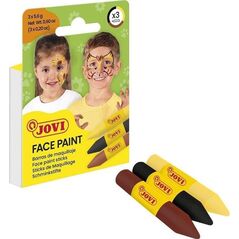 Make-up Kredki do twarzy 3 sztuki Animal JOVI