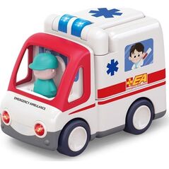 Ambulans z muzyką i światłem