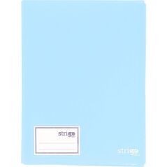 Album ofertowy A4 20 koszulek błękitny STRIGO