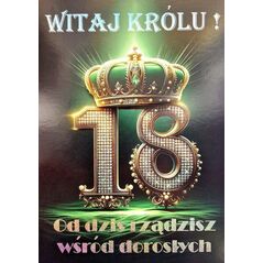 Karnet Urodziny 18 3K