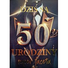 Karnet Urodziny 50 3K