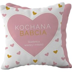 Poduszka prezentowa z napisem Kochana Babcia