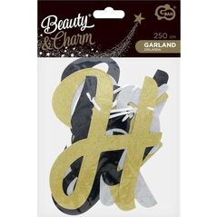 Girlanda papierowa B&C Happy New Year 250cm