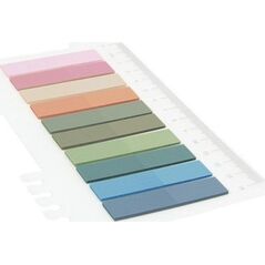 Zakładki indeksujące plastikowe 10x20 12mmx45mm