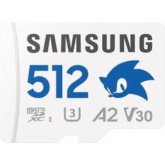 Karta Samsung  Pro Plus Sonic The Hedgehog MicroSDXC 512 GB Class 10 UHS-I/U3 A2 V30 (MB-MD512SA/LC1)