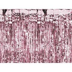 Kurtyna party różowe złoto 100x200cm