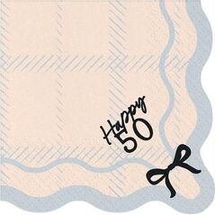 Serwetki Happy 50 33x33cm 12szt