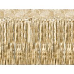 Kurtyna party złota 100x200cm