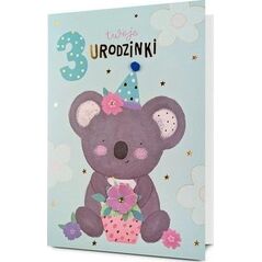 Karnet B6 Urodziny 3