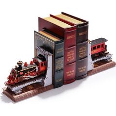 Składany drewniany Model Book Nook Pociąg Stulecia