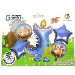 Balony party Smok 5szt