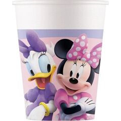Kubeczki papierowe Minnie Junior 200ml 8szt