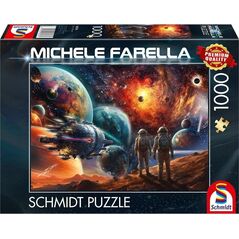 Puzzle PQ 1000 Michele Farella Kosmiczna Podróż G3