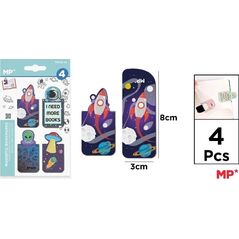 Zakładki magnetyczne Kosmos 4szt