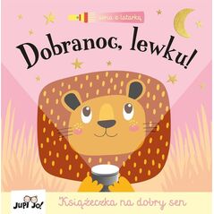 Dobranoc, lewku! Książka z latarką