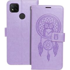 Kabura Forcell MEZZO Book do XIAOMI Redmi 9C / 9C NFC łapacz snów fioletowy